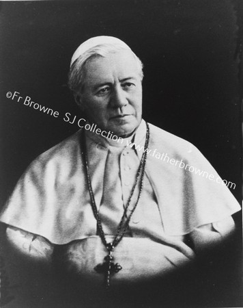 PHOTO OF POPE PIUS X TAKEN AFTER WE HAD BEEN AT HIS PRIVATE MASS